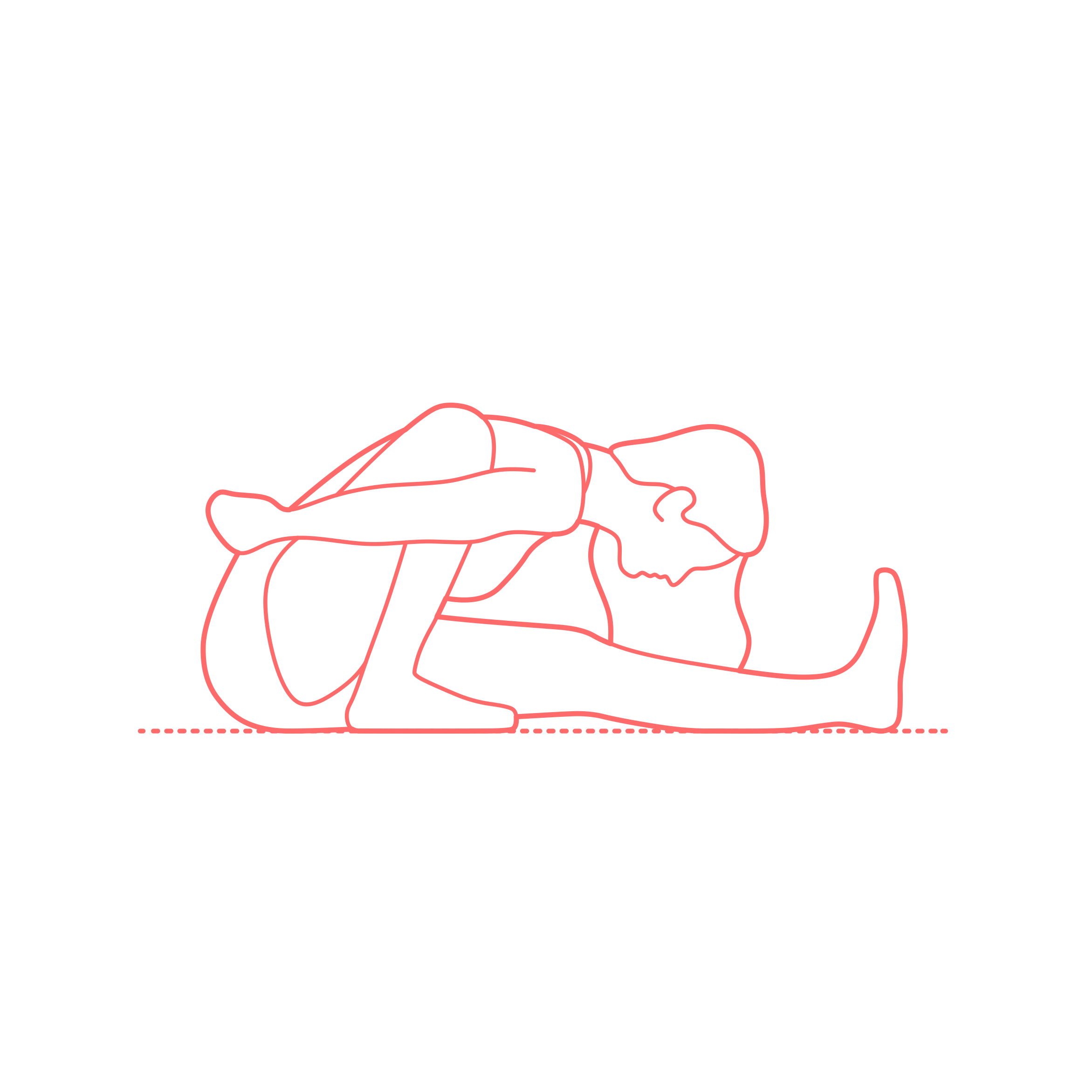 Humans Yoga Poses Pose Dedicated To The Sage Marichi I Svg Line Art Free Vectors